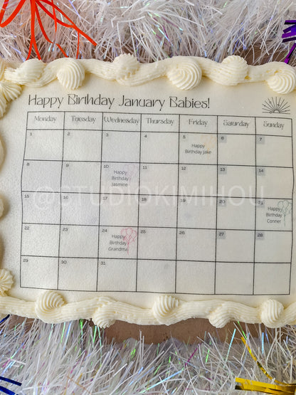 Semi-Exclusive: Family Celebration Cake Tutorial on Marble