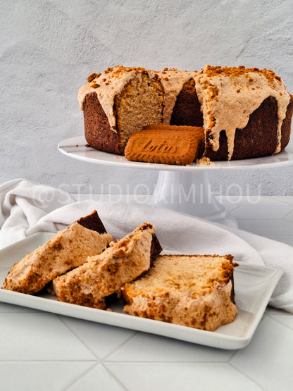 Semi-Exclusive: Biscoff Cookie Butter Pound Cake on Rhombus