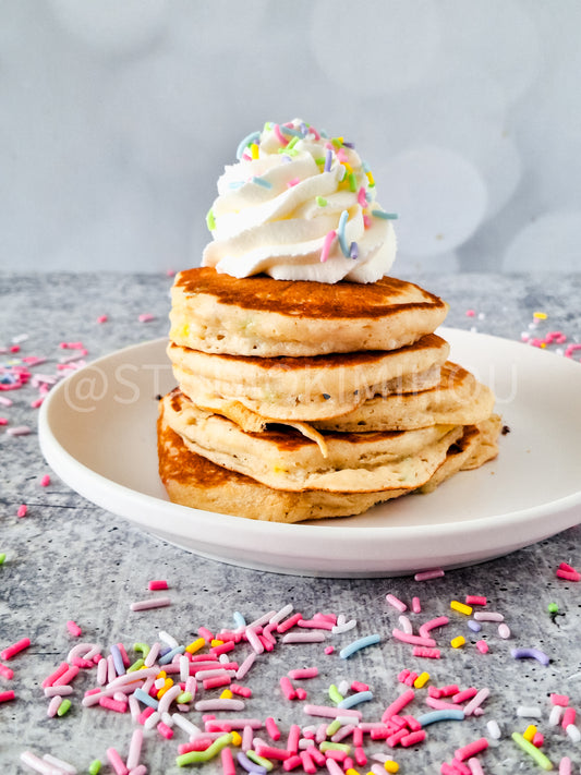 Semi-Exclusive - Buttermilk Confetti Pancakes on Smoke