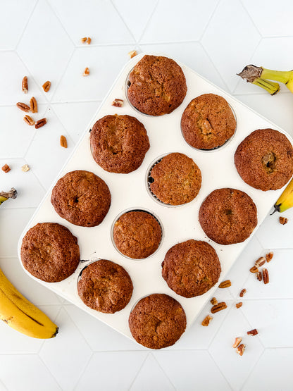 Semi-Exclusive - Brown Butter Banana Nut Muffins on Rhombus