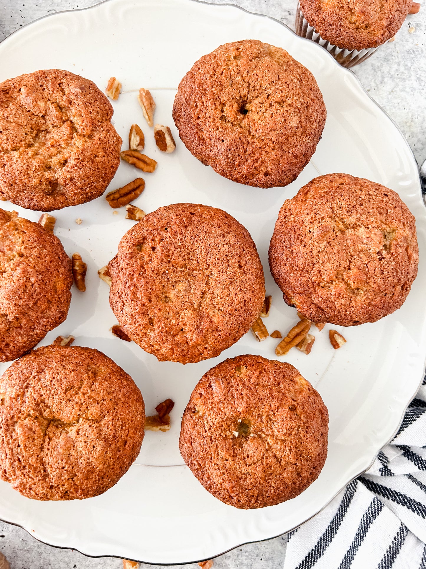 Semi-Exclusive - Brown Butter Banana Nut Muffins on Smoke