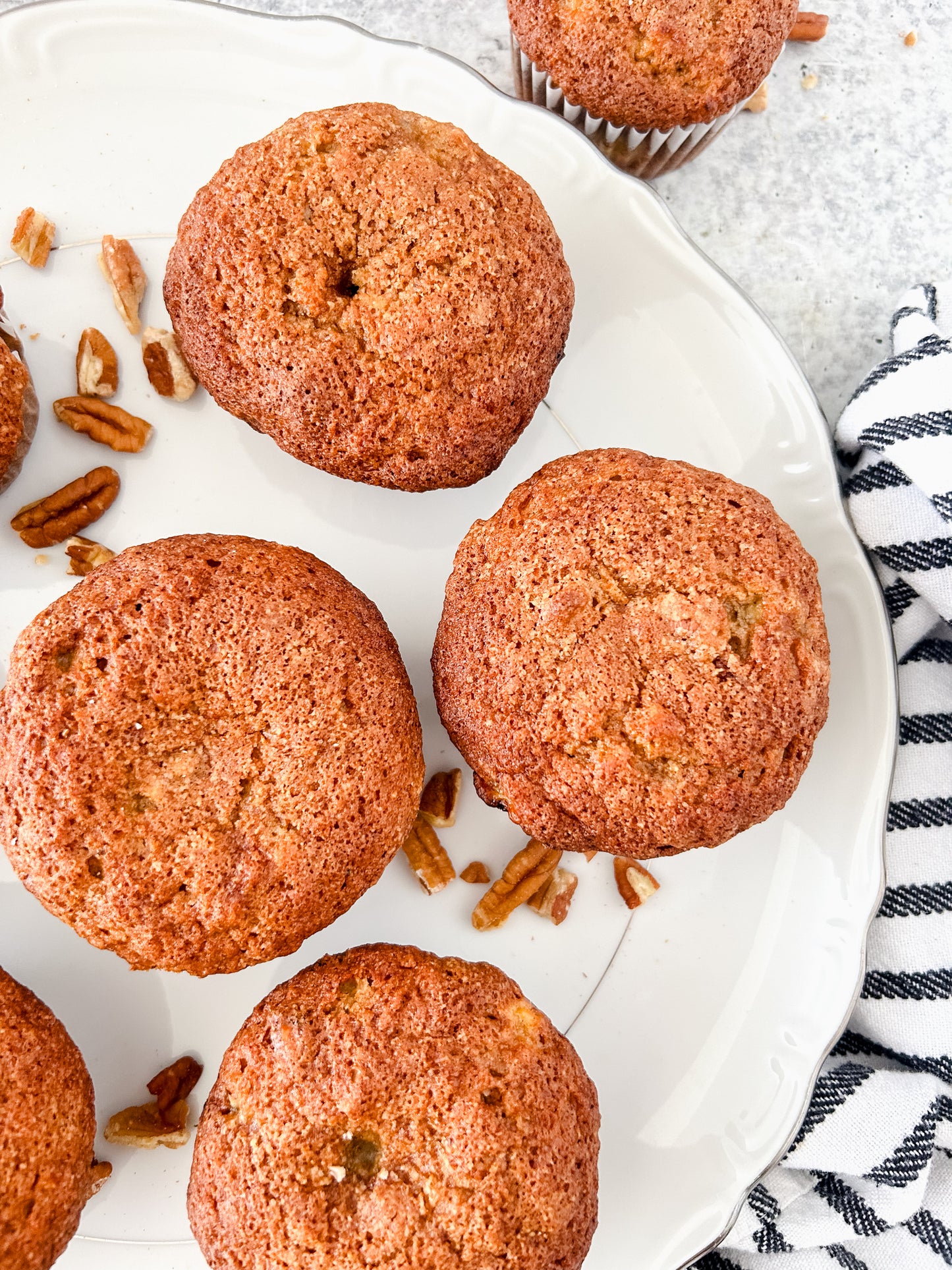 Semi-Exclusive - Brown Butter Banana Nut Muffins on Smoke