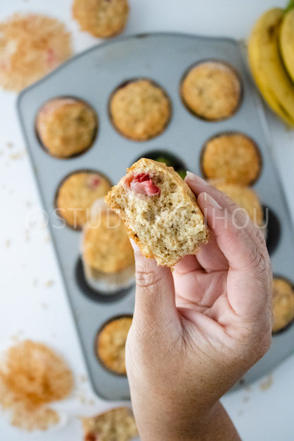 PLR - Strawberry Banana Oat Muffins