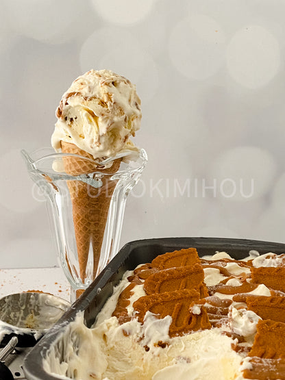 PLR - Biscoff Cheesecake Ice Cream