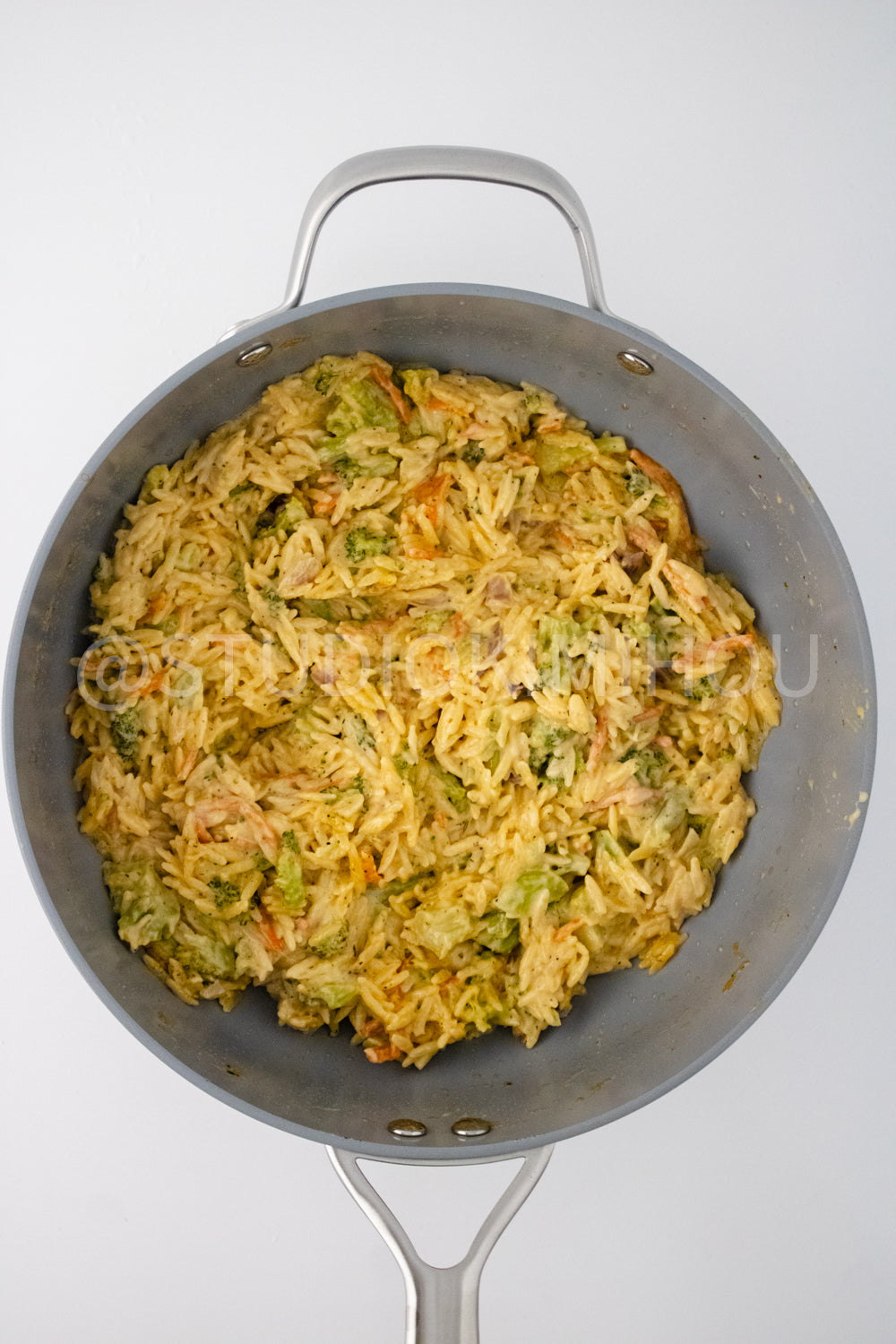PLR - Broccoli Cheddar Orzo Pasta