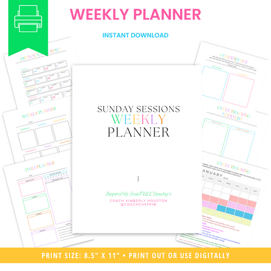 Meal Planner (colorful)