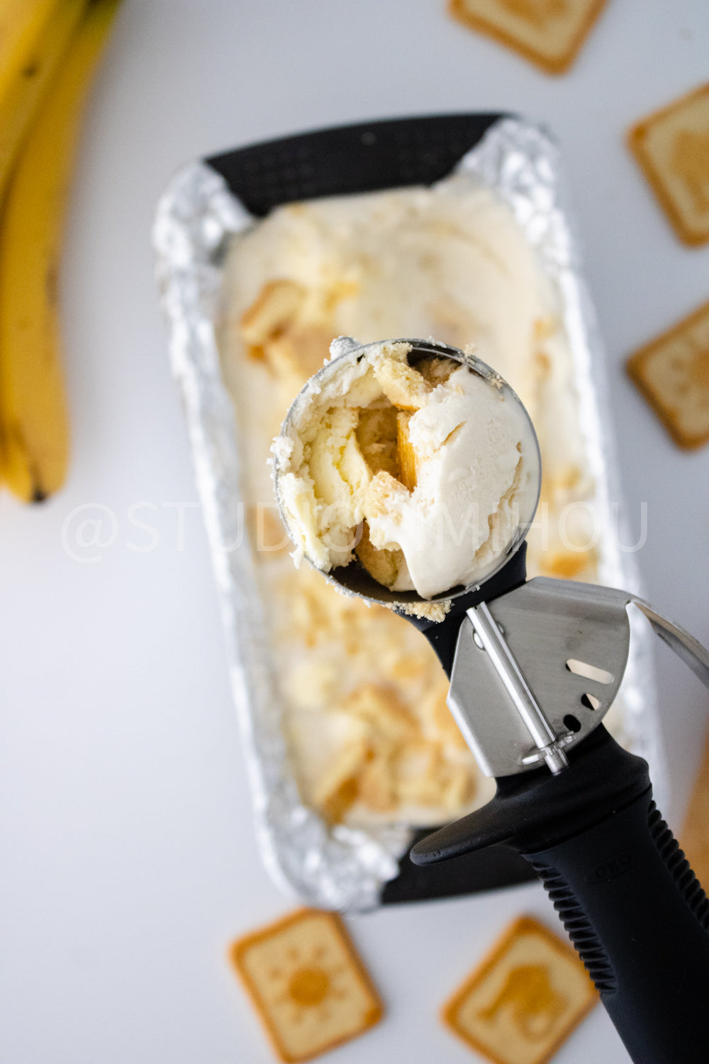 PLR - Banana Pudding Cheesecake Ice Cream